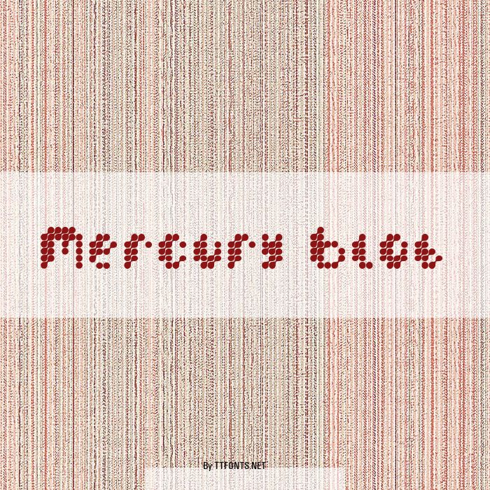Mercury Blob example